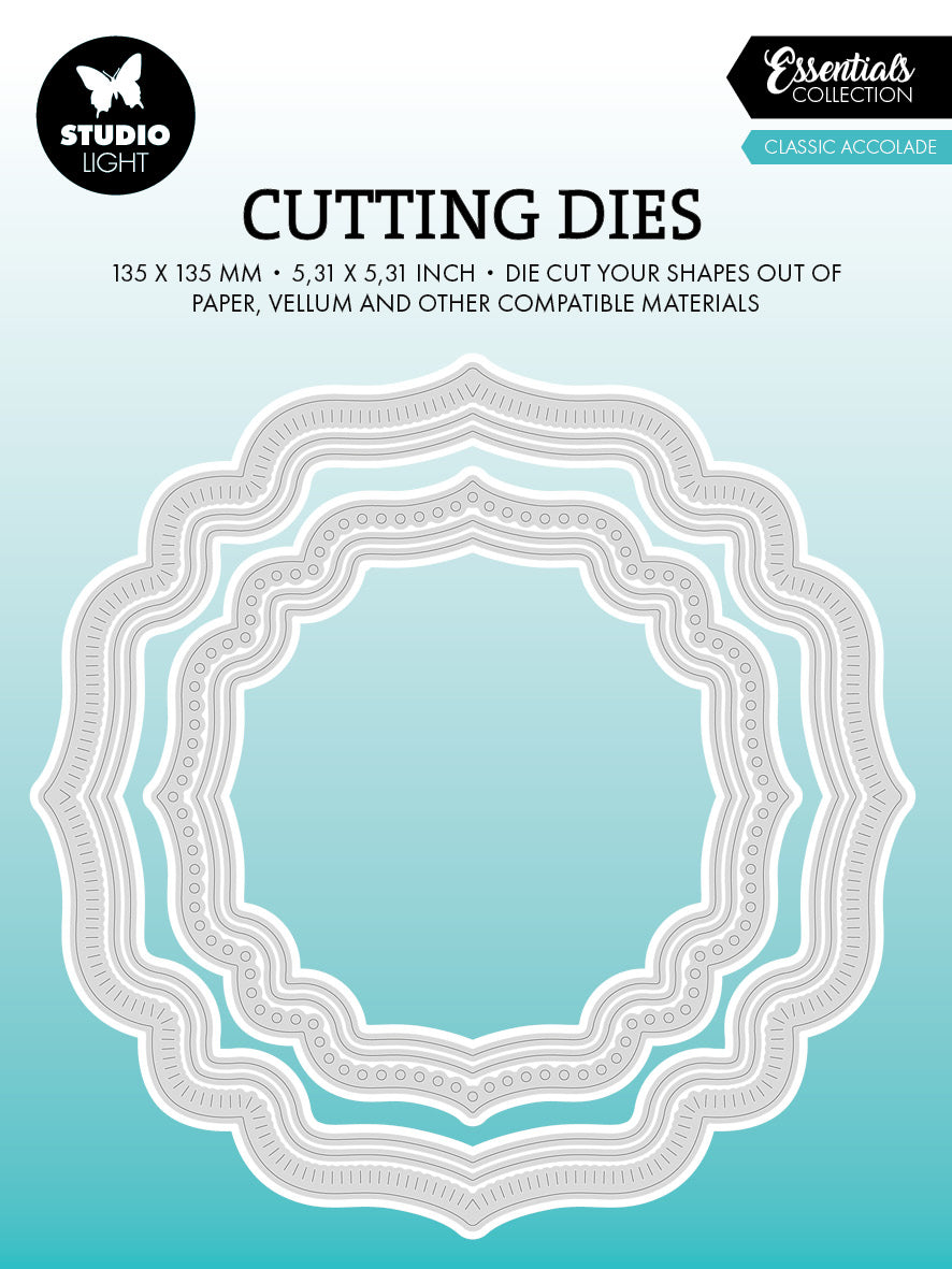 SL Cutting Die Classic Accolade Essentials 6 PC
