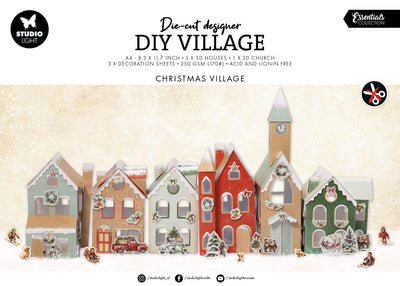 SL DIY Village Essentiels de Village de Noël 12 Feuilles