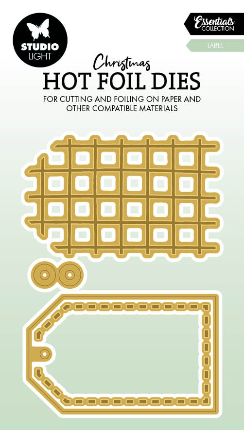 Matrices d'estampage à chaud SL Essentiels pour étiquettes 4 pièces