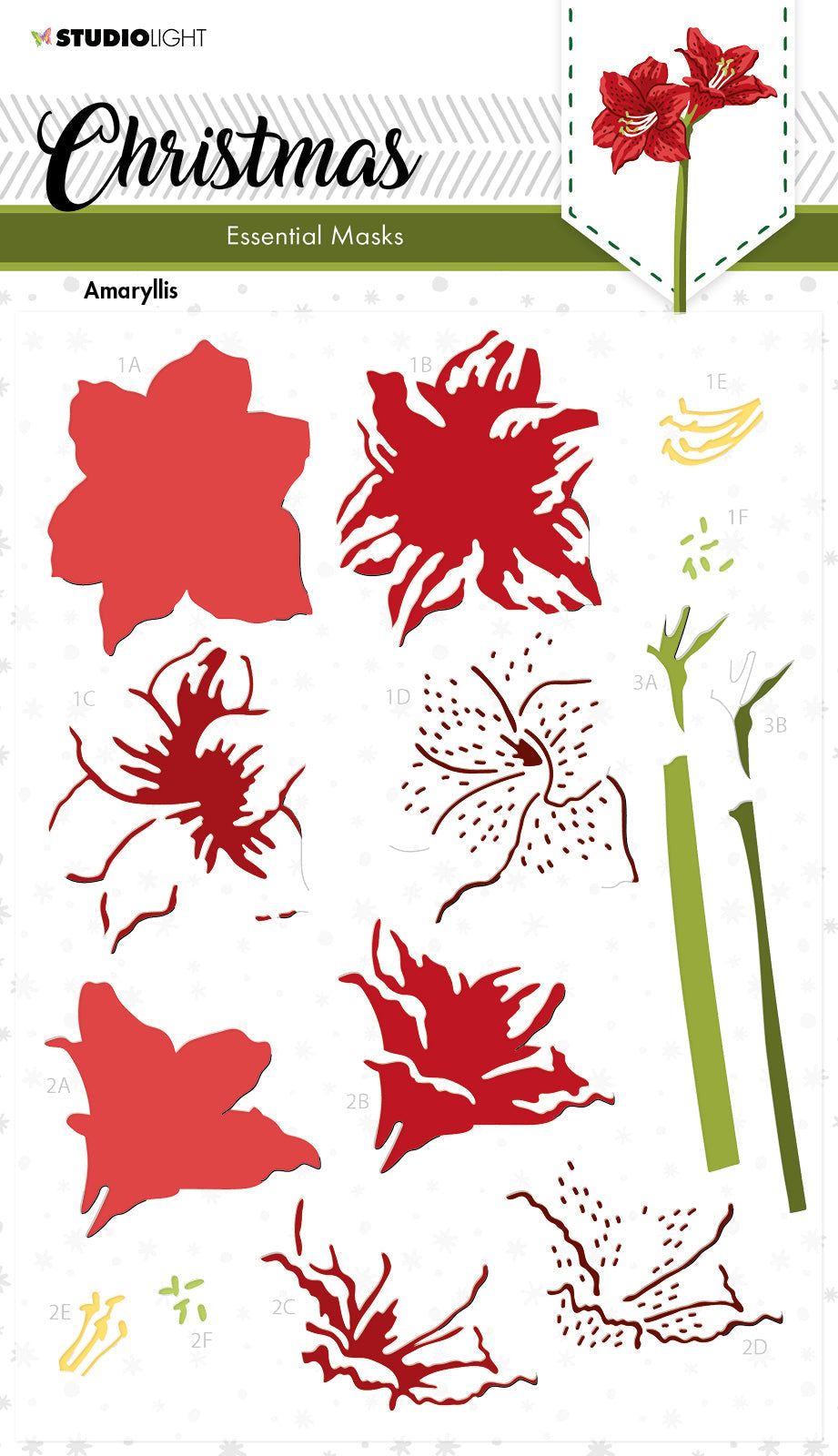 SL Masque Amaryllis Essentiels 150x210x1mm 1 PC nr.144