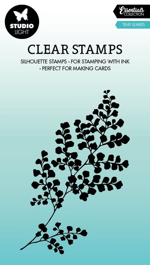 SL Tampon Transparent Mini Feuilles Essentiels 62x93x3mm 1 PC n°493