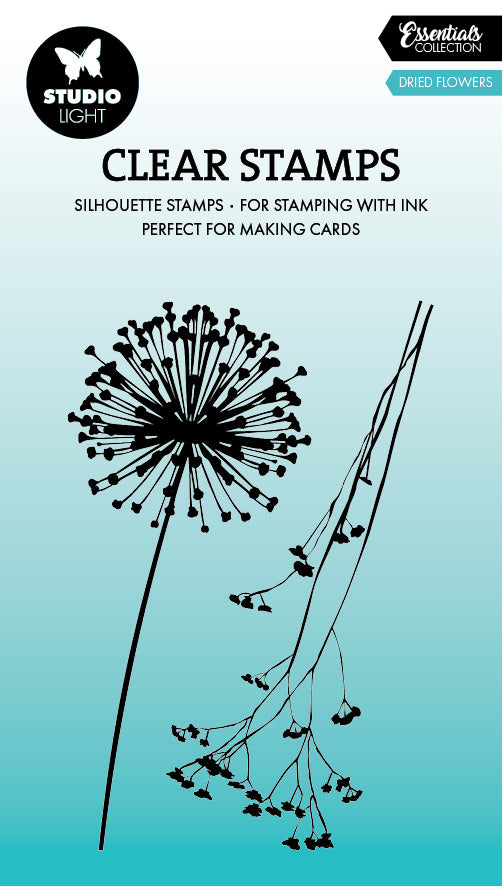 SL Tampon transparent Fleurs séchées Essentiels 2 pièces