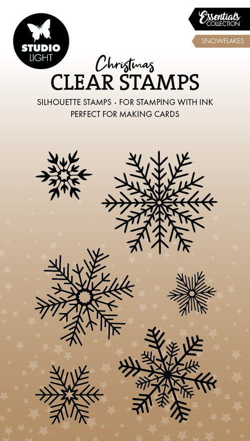 SL Clear Stamp Snowflakes Essentials 1 Piece