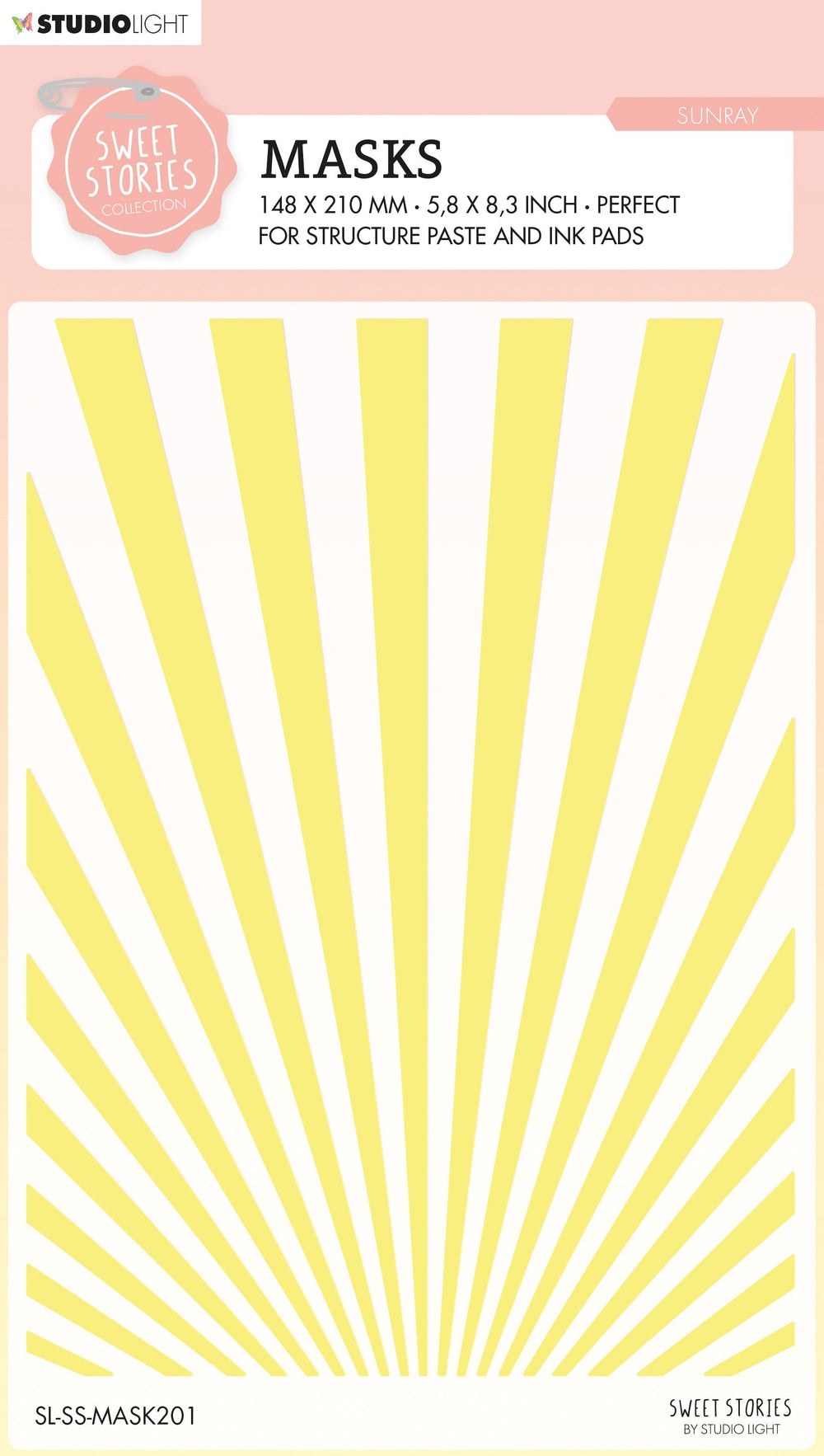 SL Mask Sunray Sweet Stories 150x210x1mm 1 PC nr.201