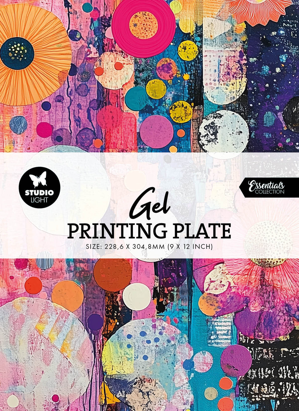 SL Gel Printing Plate 9x12 inch Tools 202x277x10mm 1 Piece