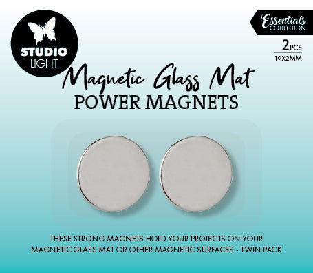 SL Power Magnets For Magnetic Glass Mat Tools Essentials 2 PC — Ecstasy Crafts