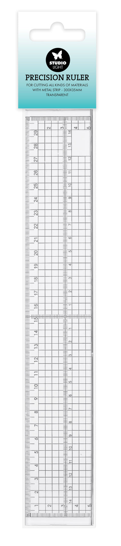 Règle métallique de 30 cm SL Outils Essentiels 1 pièce