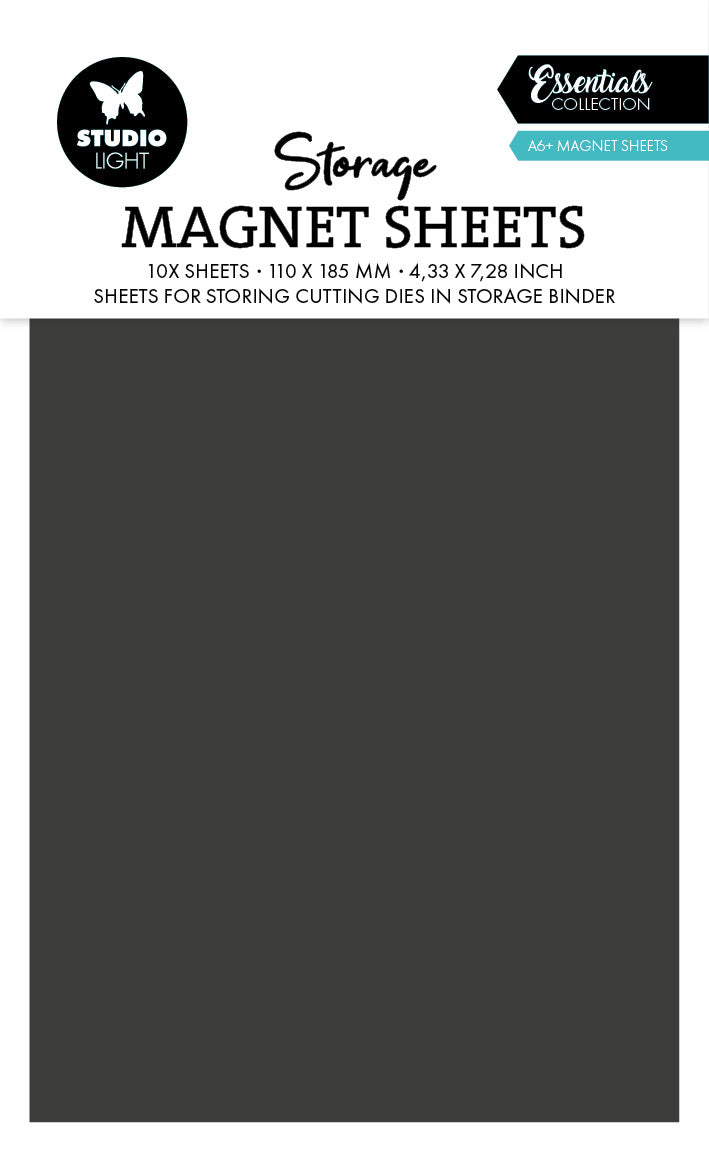 Feuilles Magnétiques de Rangement SL A6+ Essentiels 10 Pcs