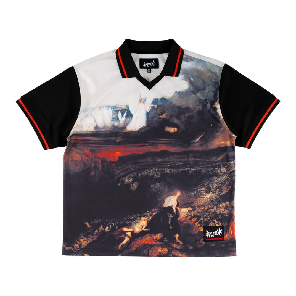 Welcome 'Rapture' Soccer Jersey - Black