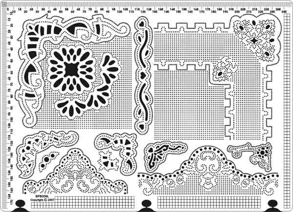Gabarits exclusifs Ecstasy Crafts Grand format – Coins et bords