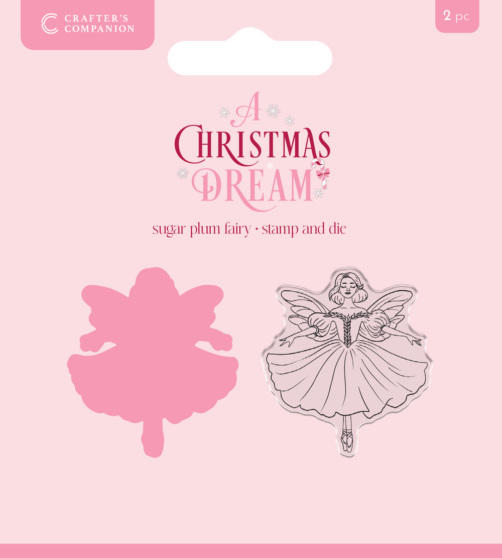 Sara Signature A Christmas Dream Tampon et Matrice de Découpe - Fée Dragée