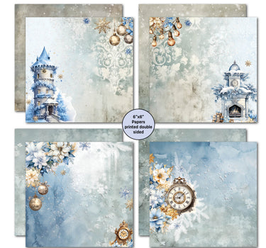 3Quarter Designs Snowflake Season 6x6 Paper Pack
