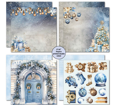 3Quarter Designs Snowflake Season 6x6 Paper Pack