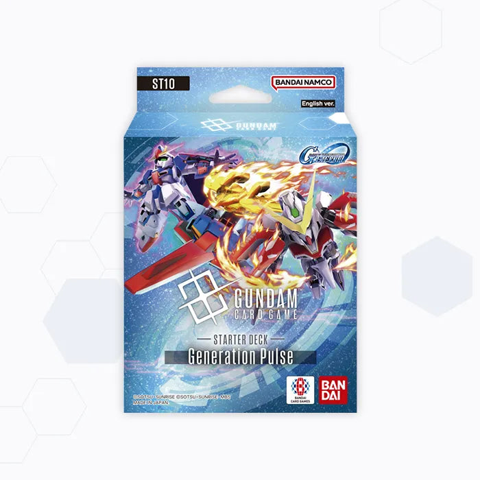 JEU DE CARTES GUNDAM CG ST-10 GENERATION PULSE STARTER DECK