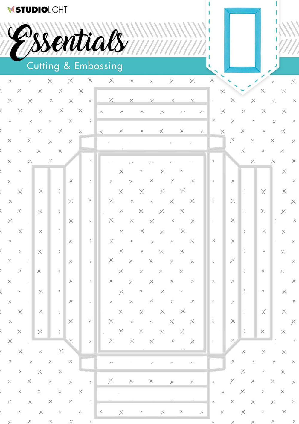 SL Cutting & Embossing Die Big Frame Box Essentials 169x233mm nr.302