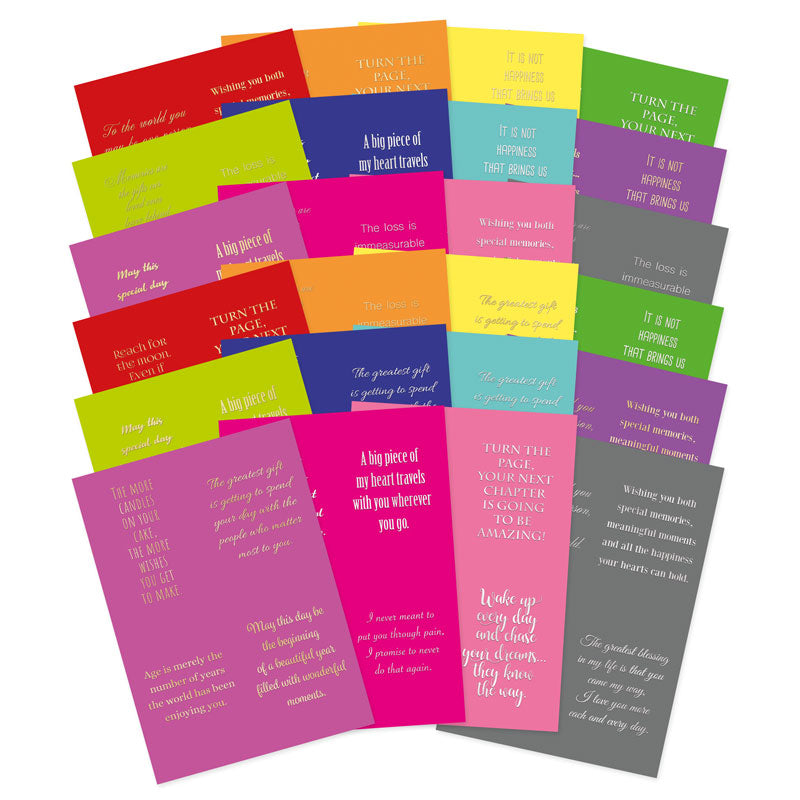 Versets parfaits auto-adhésifs Bold & Bright Stickables