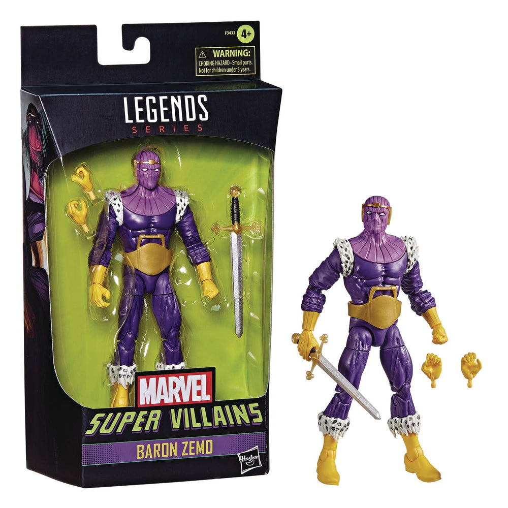 MARVEL LEGENDS BARON ZEMO - EXCLUSIF