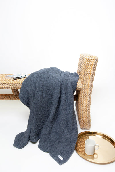 Turbulence Solid Double Layered Print Extended Throw