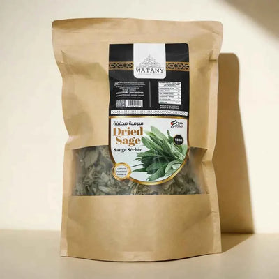 Palestinian Wild Dried Sage Leaves – Maramia (Miramiyah) 100g