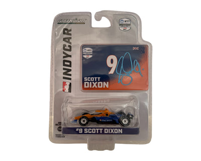 Voiture miniature moulée sous pression 1/64 Scott Dixon autographe 2024 NTT IndyCar Series