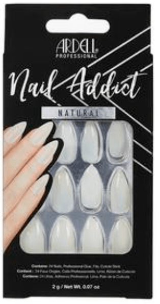 Ardell Nail Addict Stiletto Naturel