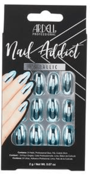 Ardell Nail Addict Bleu Métallisé