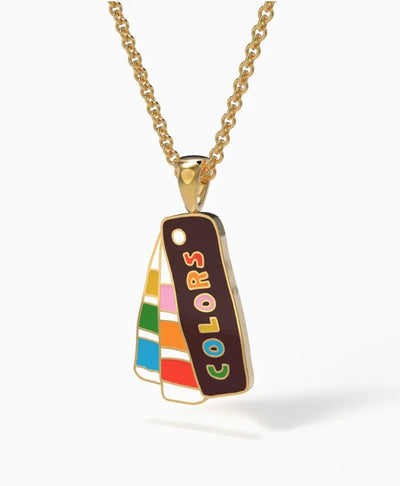 Pendentif "Color Swatch Book" par Yellow Owl Workshop