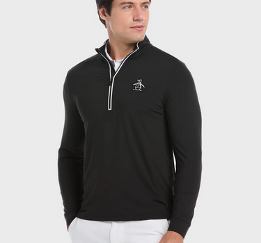 **Quarter Zip Long Sleeve Sweater