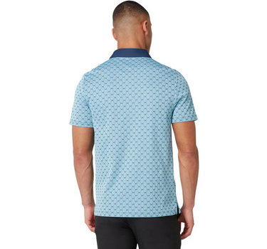 **Bohemian Jacquard Short Sleeve Polo