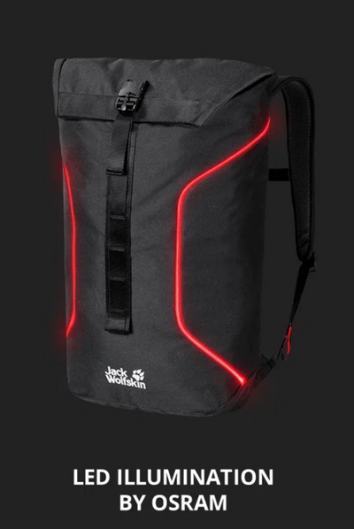 Jack Wolfskin Allspark OSRAM Illuminated 20 L Courier Backpack