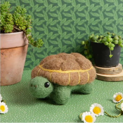 Kit de feutrage à l'aiguille de tortue Hawthorn Handmade