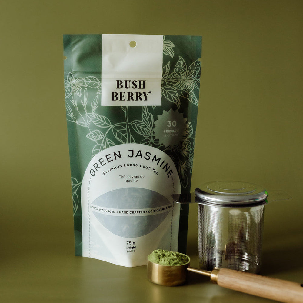 Thé vert biologique au jasmin