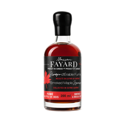 Wood-Fired Smoked Maple Syrup