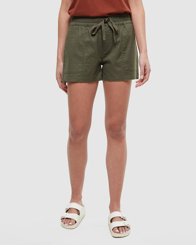 Short Instow extensible en chanvre