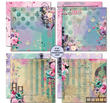3Quarter Designs Teenage Dream 6x6 Paper Pack