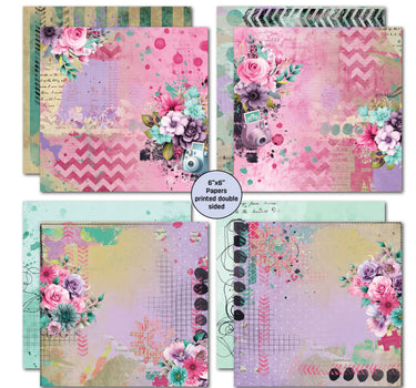 3Quarter Designs Teenage Dream 6x6 Paper Pack