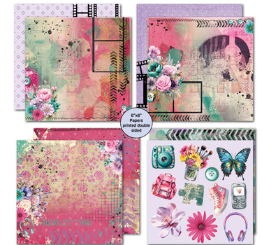 3Quarter Designs Teenage Dream 6x6 Paper Pack