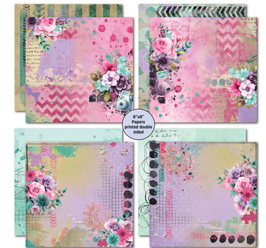 3Quarter Designs Teenage Dream 8x8 Paper Pack
