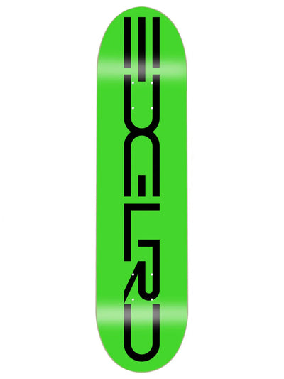 Planche de skateboard EDGLRD 'Tech Script' - Vert/Noir