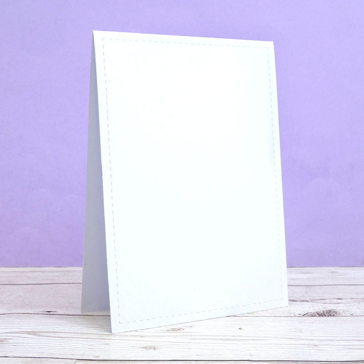 Stitched Edge Tent Fold Card Blanks & Envelopes - Size 7" x 5" — Ecstasy Crafts