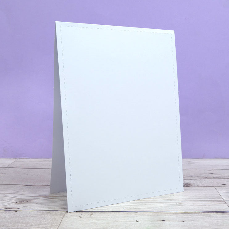 Stitched Edge Tent Fold Card Blanks & Envelopes - Size 8" x 6" — Ecstasy Crafts