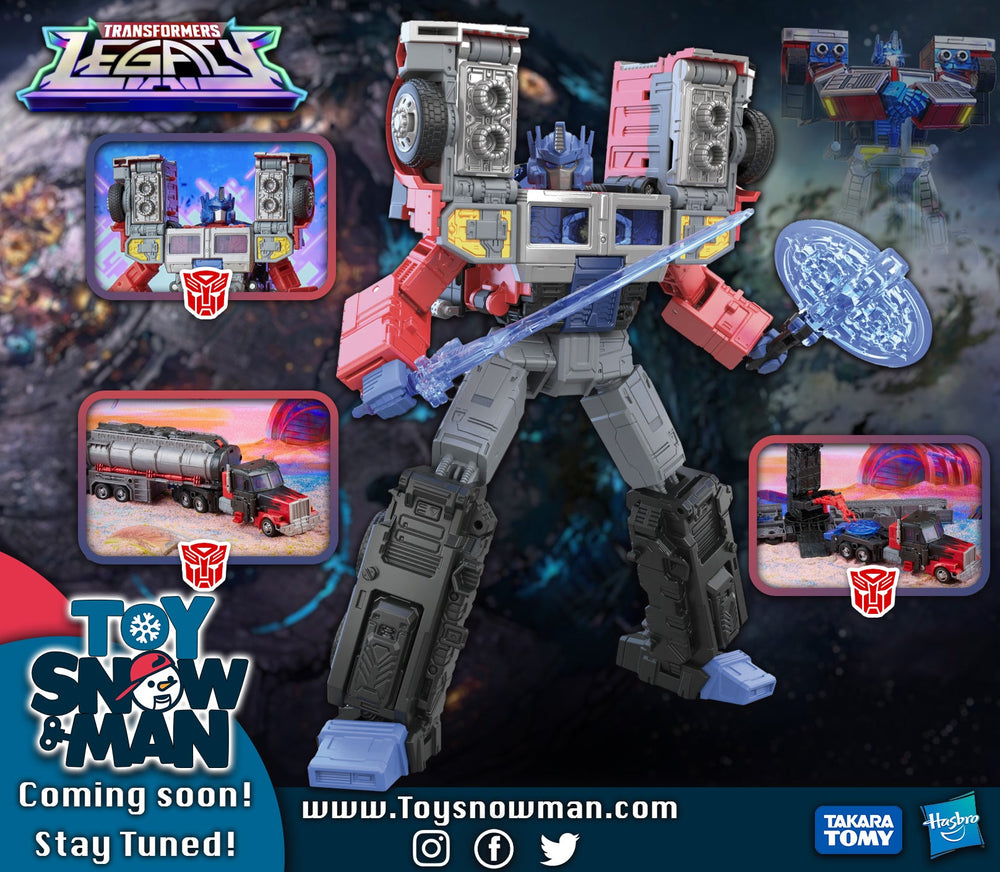 Transformers Generations Legacy Series Leader G2 Universe Laser Optimus Prime