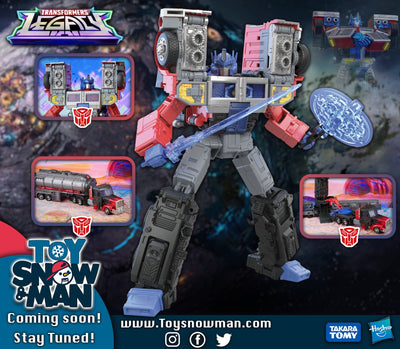 Transformers Generations Legacy Series Leader G2 Universe Laser Optimus Prime