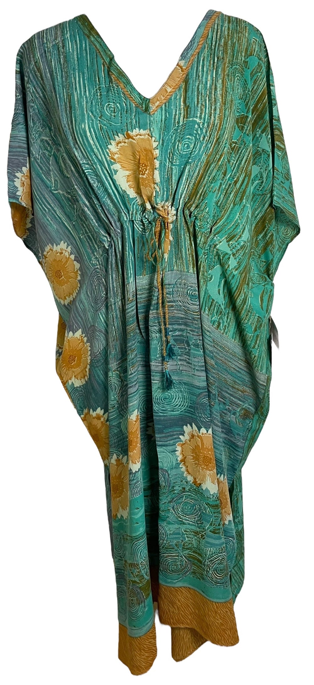 PRC6774 Kaftan Long en Soie Pure Avatar