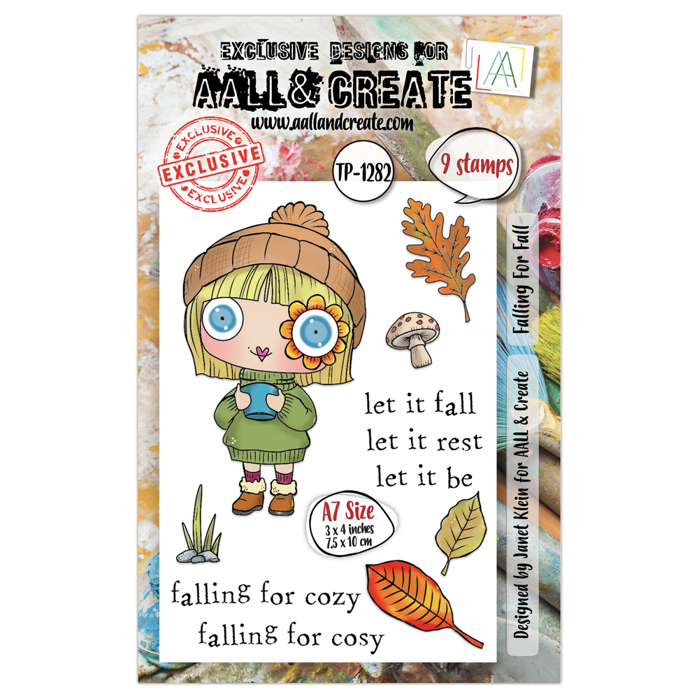 AALL and Create - Set de tampons A7 - La chute pour l'automne