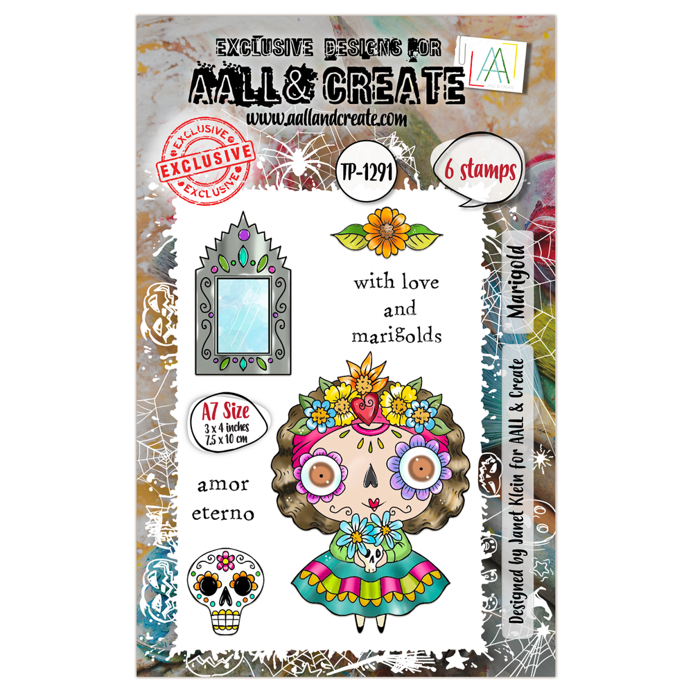 AALL and Create - Set de tampons A7 - Souci