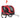 Aosom Dog Bike Trailer Foldable Pet Cart Bicycle Wagon Cargo Carrier Attachment for Travel with Safety Anchor Red