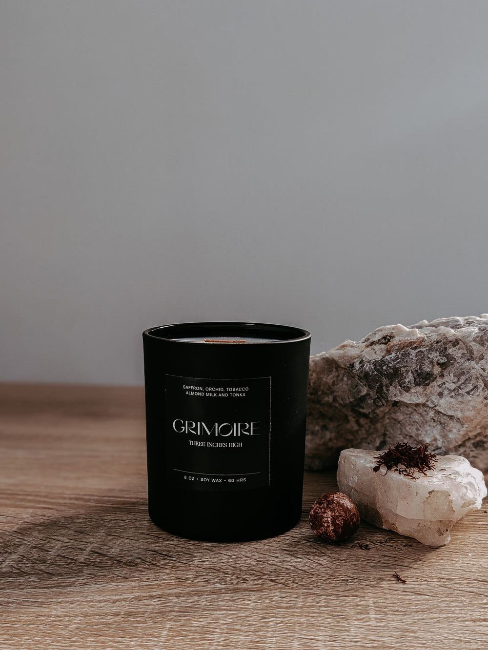 Grimoire Candle - 8oz Soy Wax