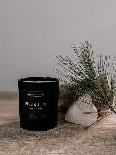 Bougie Pendule - Cire de Soja 8oz
