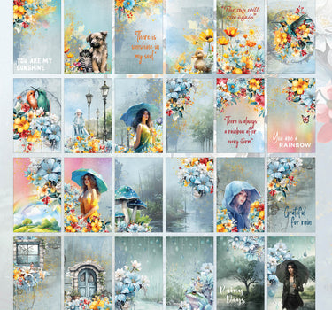 3Quarter Designs Tomorrow's Rainbow - Tuck N Play Cards